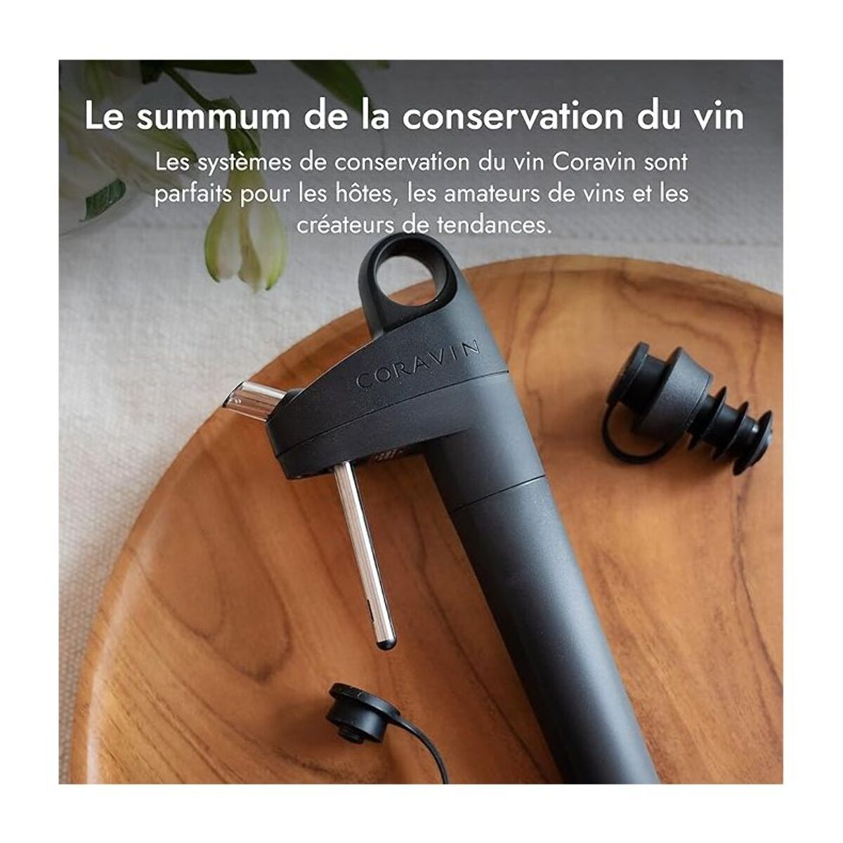 Système de préservation CORAVIN Pivot+