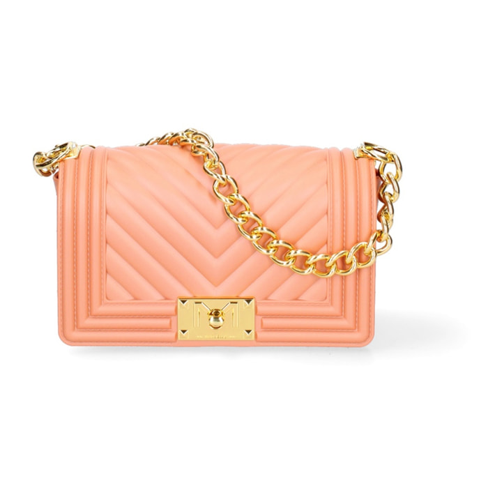 Borsa a mano da donna - Modello False - 100% Pvc - 11.0 x 19.0 x 6.5 cm