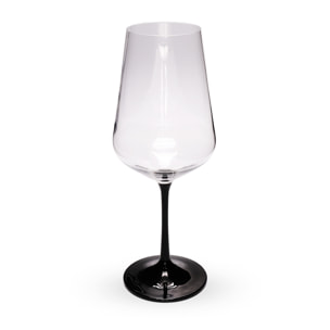 Set de 6 verres 450ml en cristallin signature