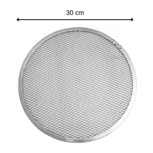 Lot de 2 plaques de cuisson pour pizzas surgelées 30 cm FM Professional Pizza