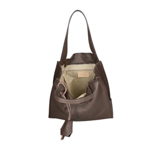 Borsa a spalla da donna - Modello Seraphina Ultra - Vera pelle - 34.0 x 32.0 x 11.0 cm