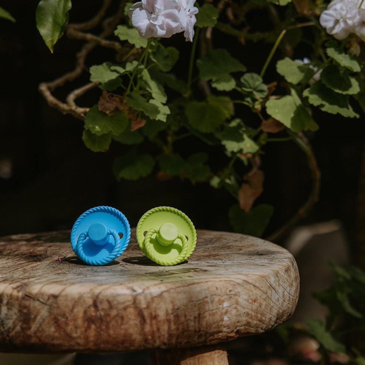 Frigg Pack 2 Chupetes Block Silicona Rope