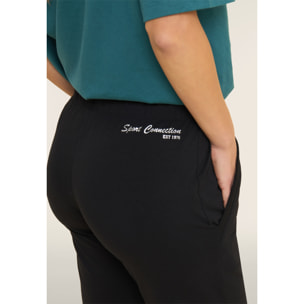Pantaloni Sportivi Regular in Heavy Jersey Elasticizzato