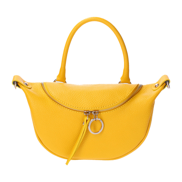 Borsa a mano Mae da donna In Vera pelle Made in Italy 26x13x8 cm