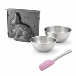 Set de 4 ustensiles de pâtisserie moule à gâteaux 2 bols à mélanger et spatule Spécial season Spécial season Zenker  Spécial season
