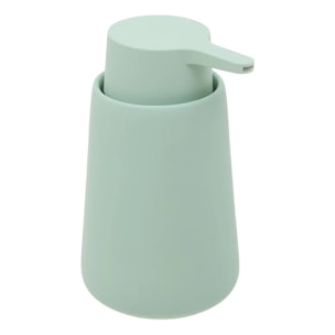 Distributeur de savon Colorama rond 365ml vert céladon