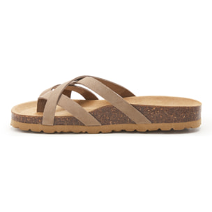 Sandalia BABUNKERS MARRON