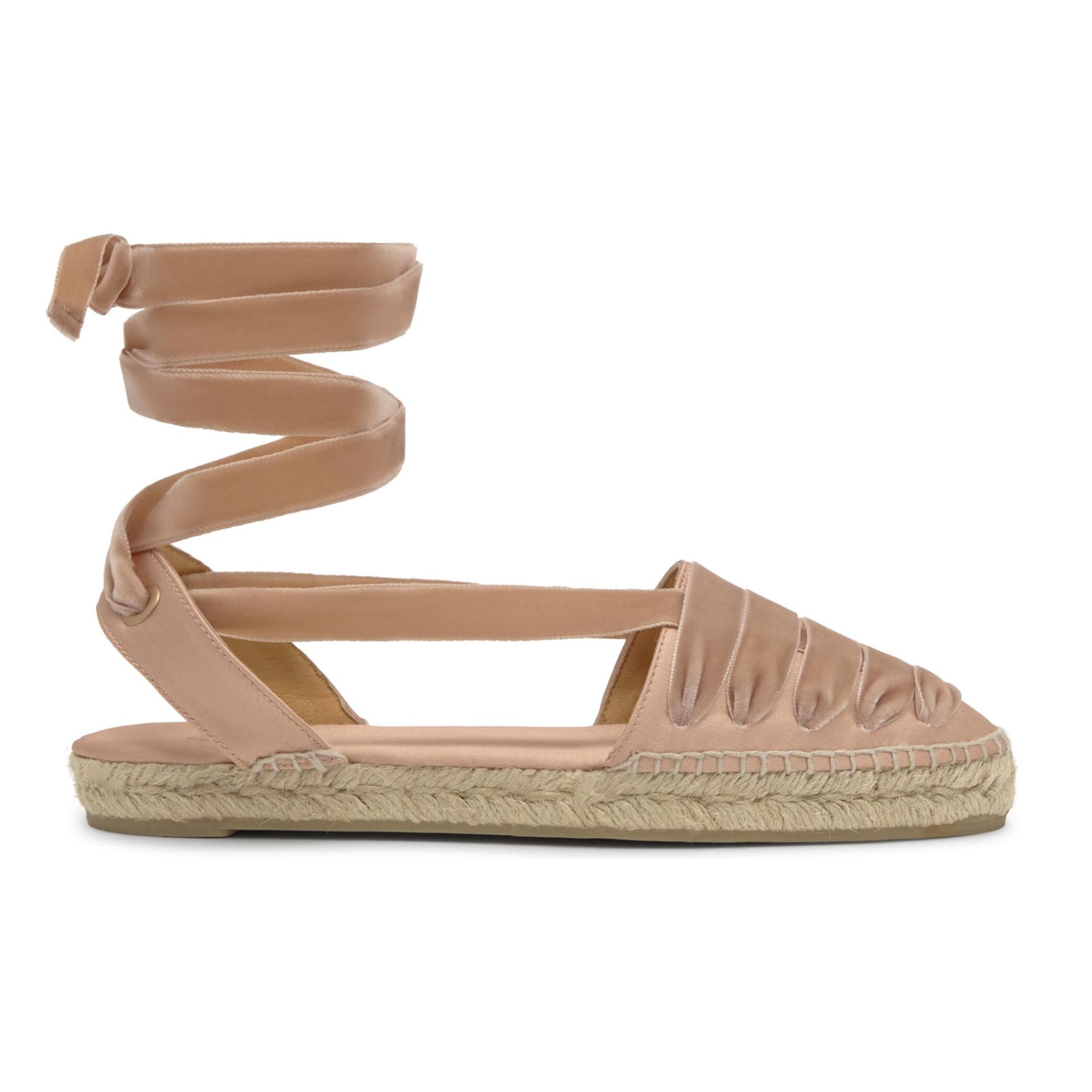 Alpargata embetada Kimita en raso