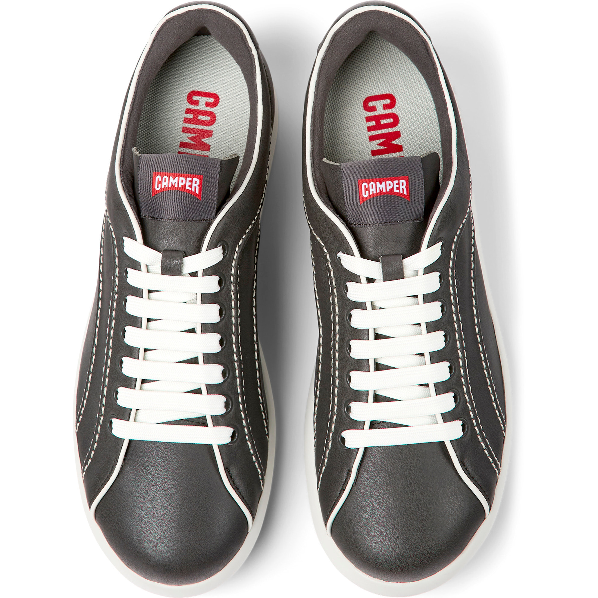 Sneakers - CAMPER Pelotas XLF - Grigio - Pelle liscia