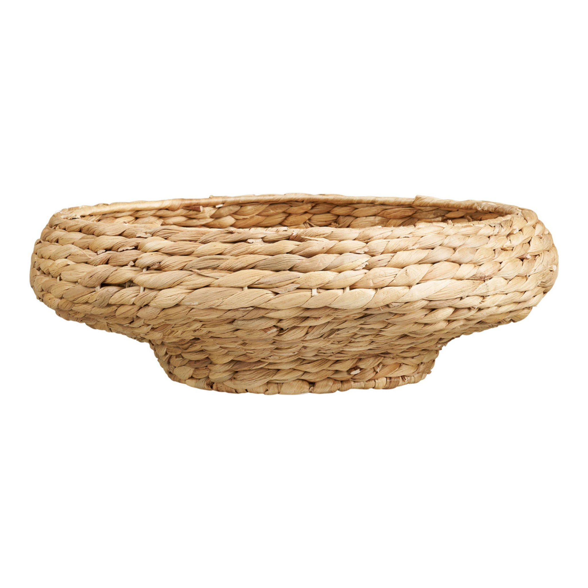 Vassoio Frellesvig in giacinto d'acqua naturale tondo ø38×12,5 cm