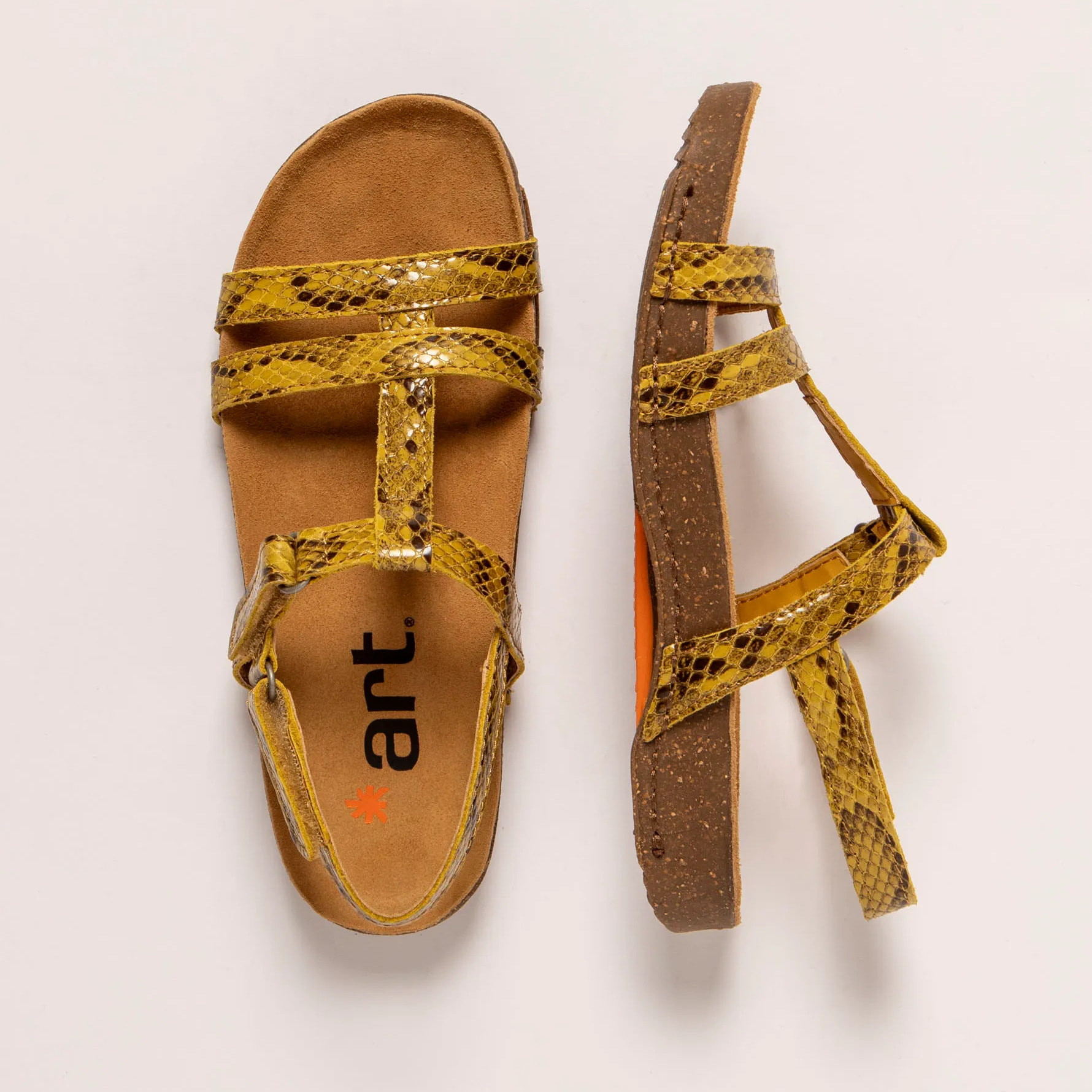 Sandalias 0946S SNAKE LIMON/ I BREATHE color Limon