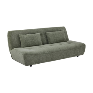 Banquette convertible tissu chenille 3 places KLIK