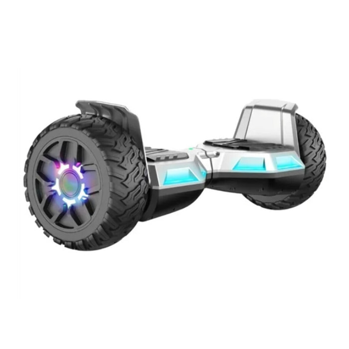 Hoverboard FP T-Slide SUV 85 – 8,5" – Moteur 2x350W – Pneus larges – LED – Autonomie 15 km