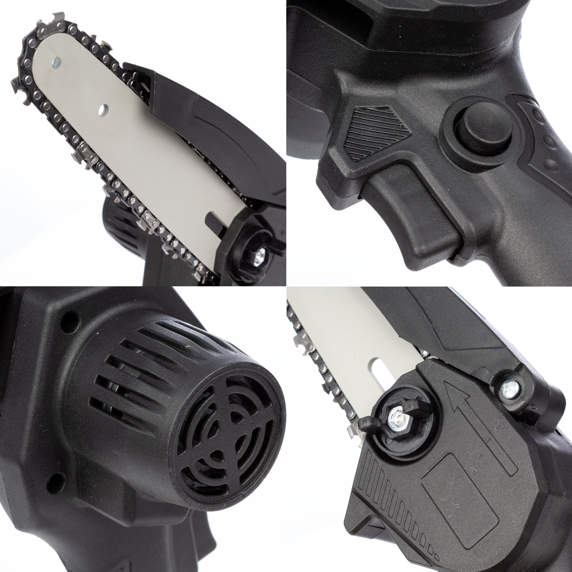 Motosierra de 6 pulgadas, 20000 RPM, 180W y DOBLE BATERIA batería de 13000mAh.