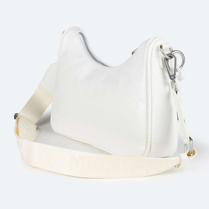 BOLSO SPLASH CROSSBODY BAGUETTE WHITE