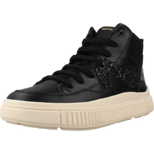 Zapatillas Niña de la marca GEOX  modelo J66M3D 05402 J LAQUINNY NEGRO