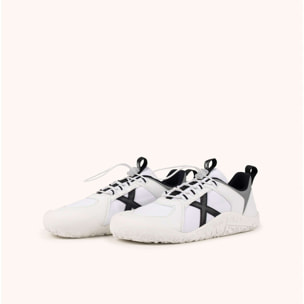 Zapatilla Infantil de Deporte y Estilo Casual Blanca y Negra MUNICH MINI LITO 03