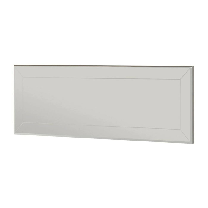 Specchio Dpesol, Specchiera, Articolo d'arredo a muro, Decorazione con specchio, 40x2h120 cm, Bianco