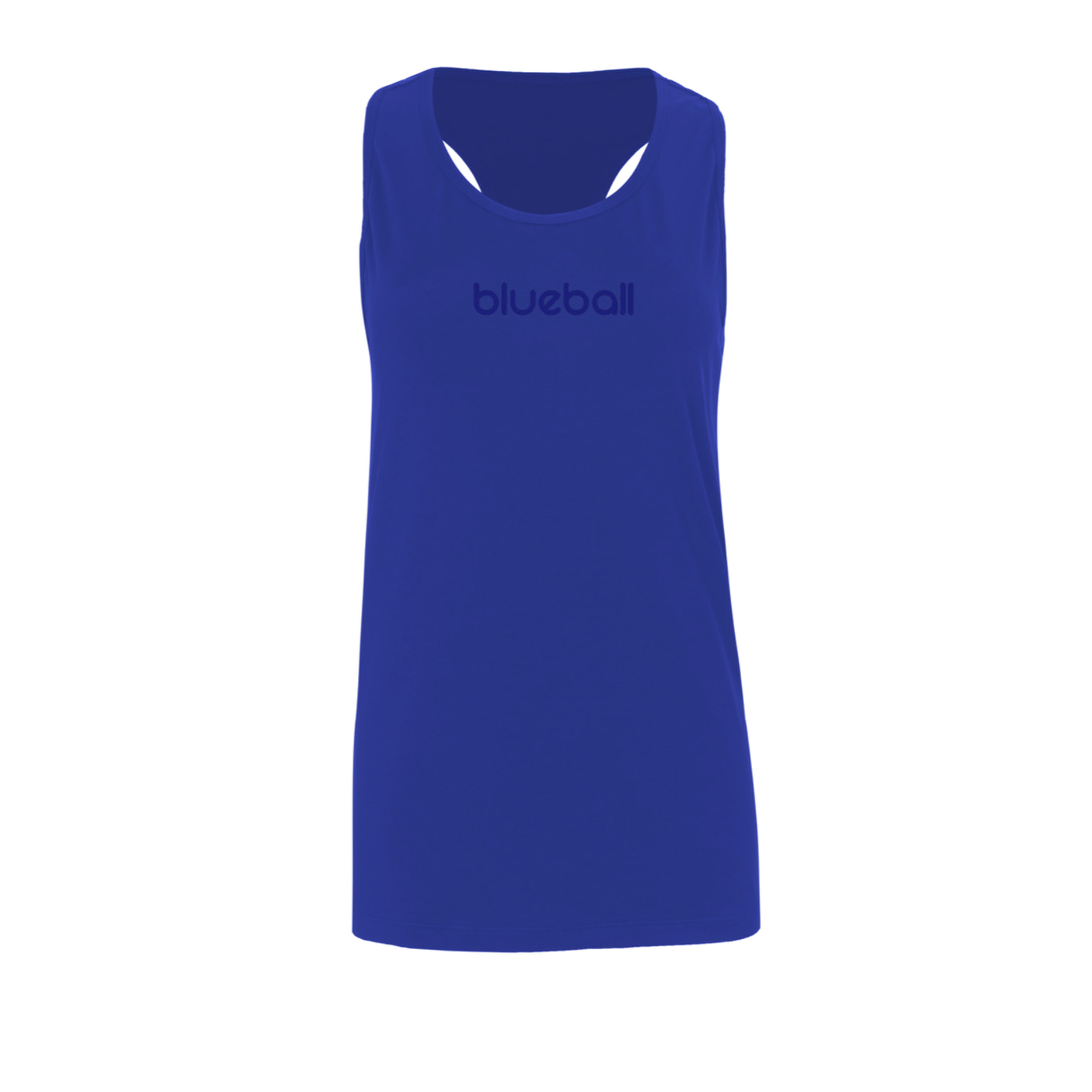 CAMISETA RUNNING MUJER SIN MANGAS BLUEBALL EN AZUL