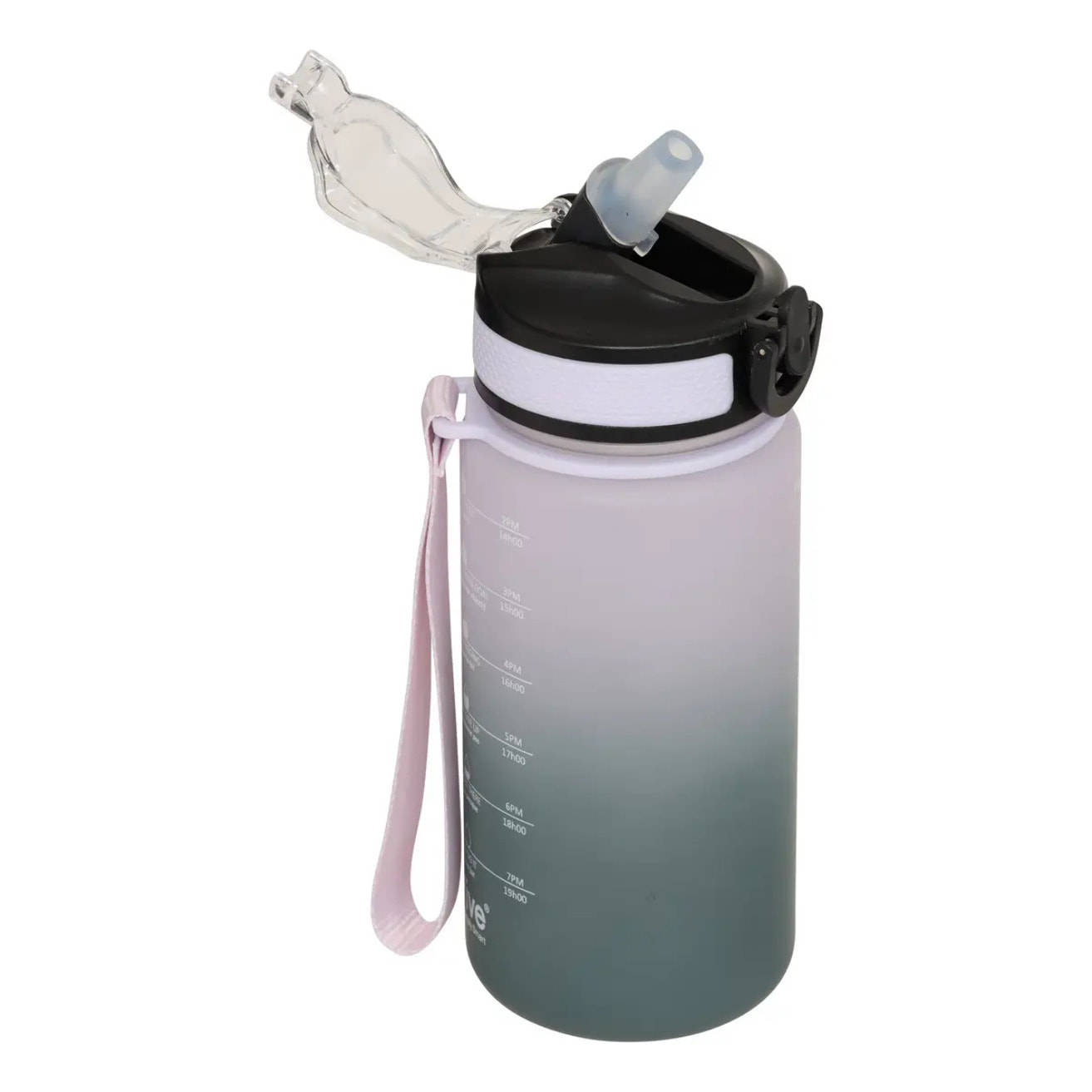 Gourde avec paille 0,6L
