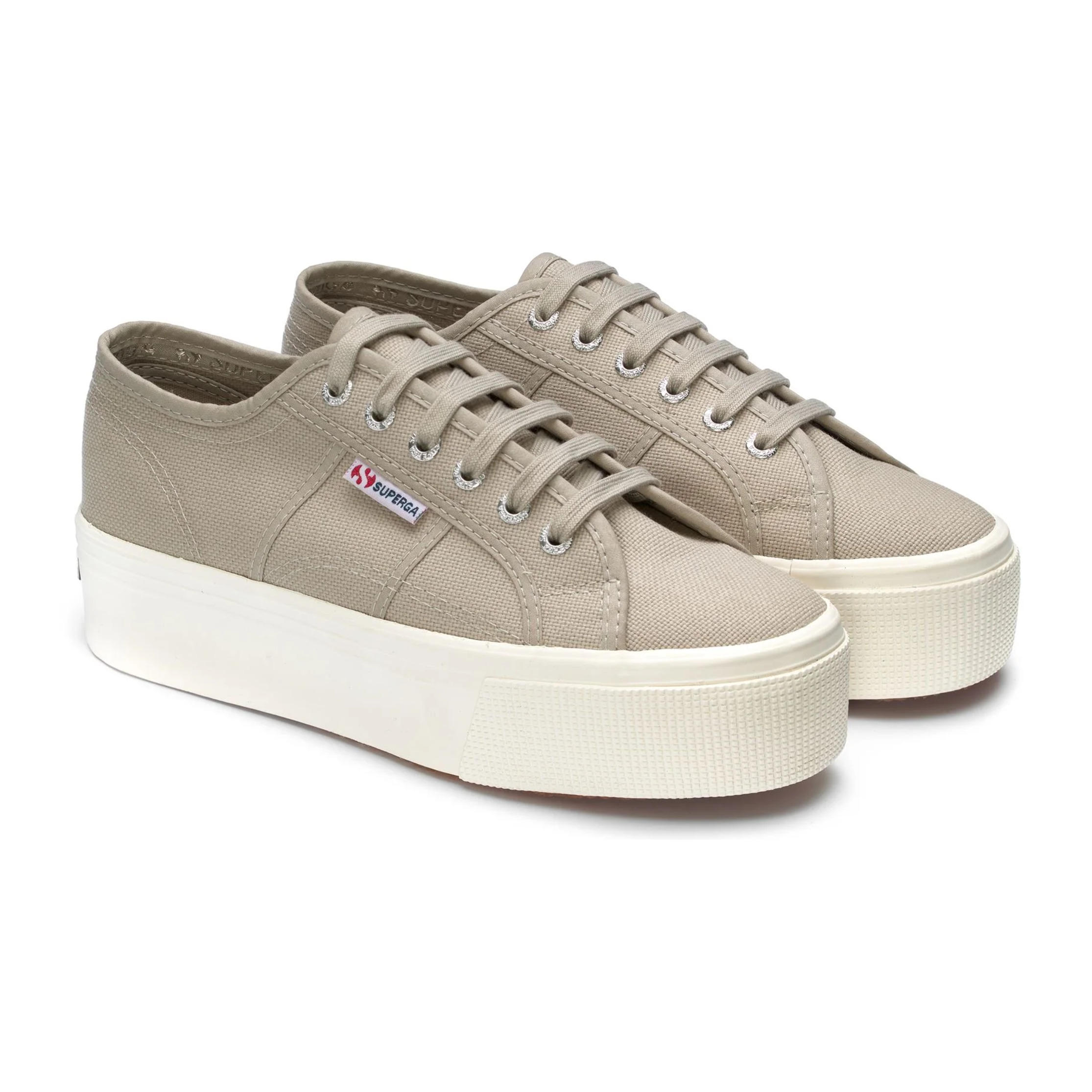 Scarpe da donna Superga Grigio 2790 PLATFORM