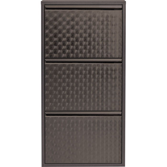 Casier à chaussures Caruso alu Kare Design