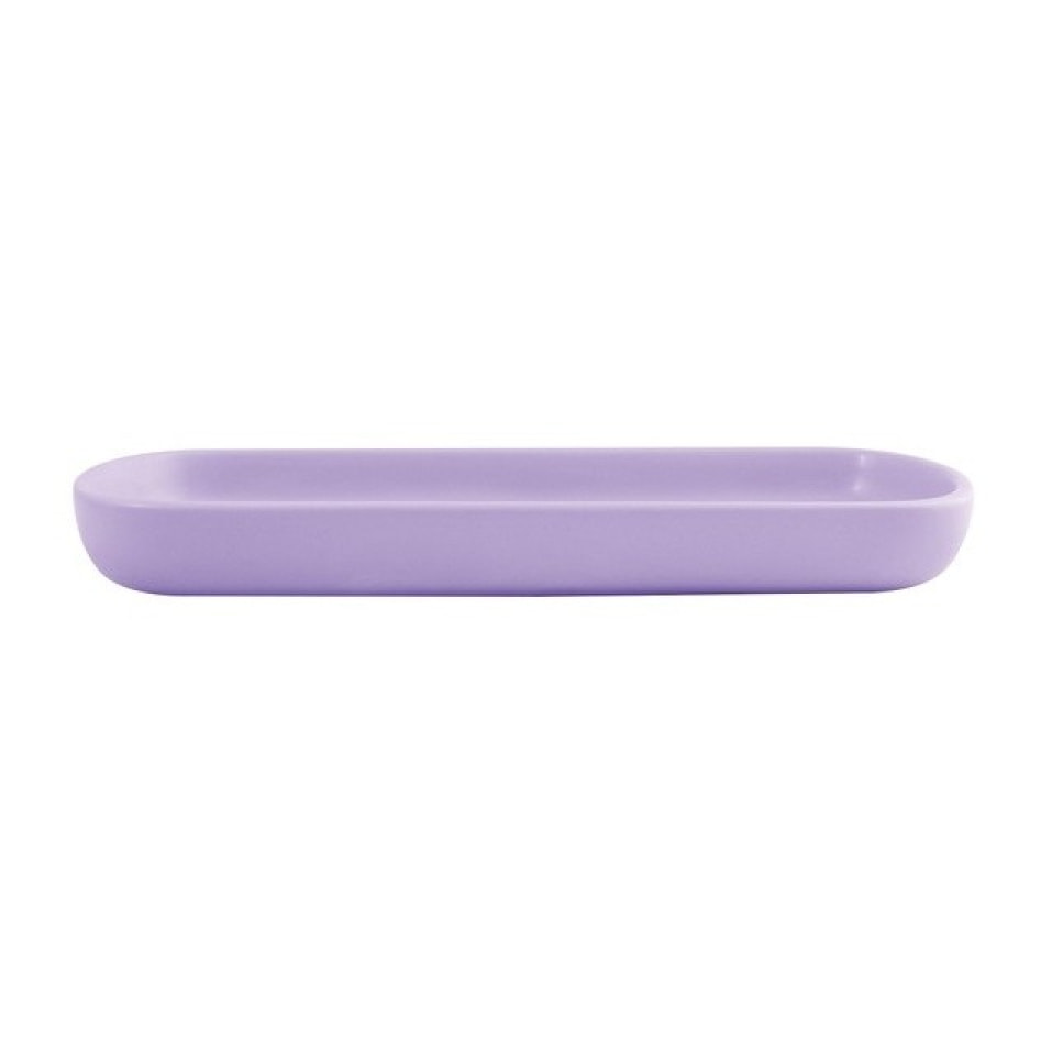 Lot de 3 accessoires de salle de bain en céramique MAONIE Lavande mat MSV