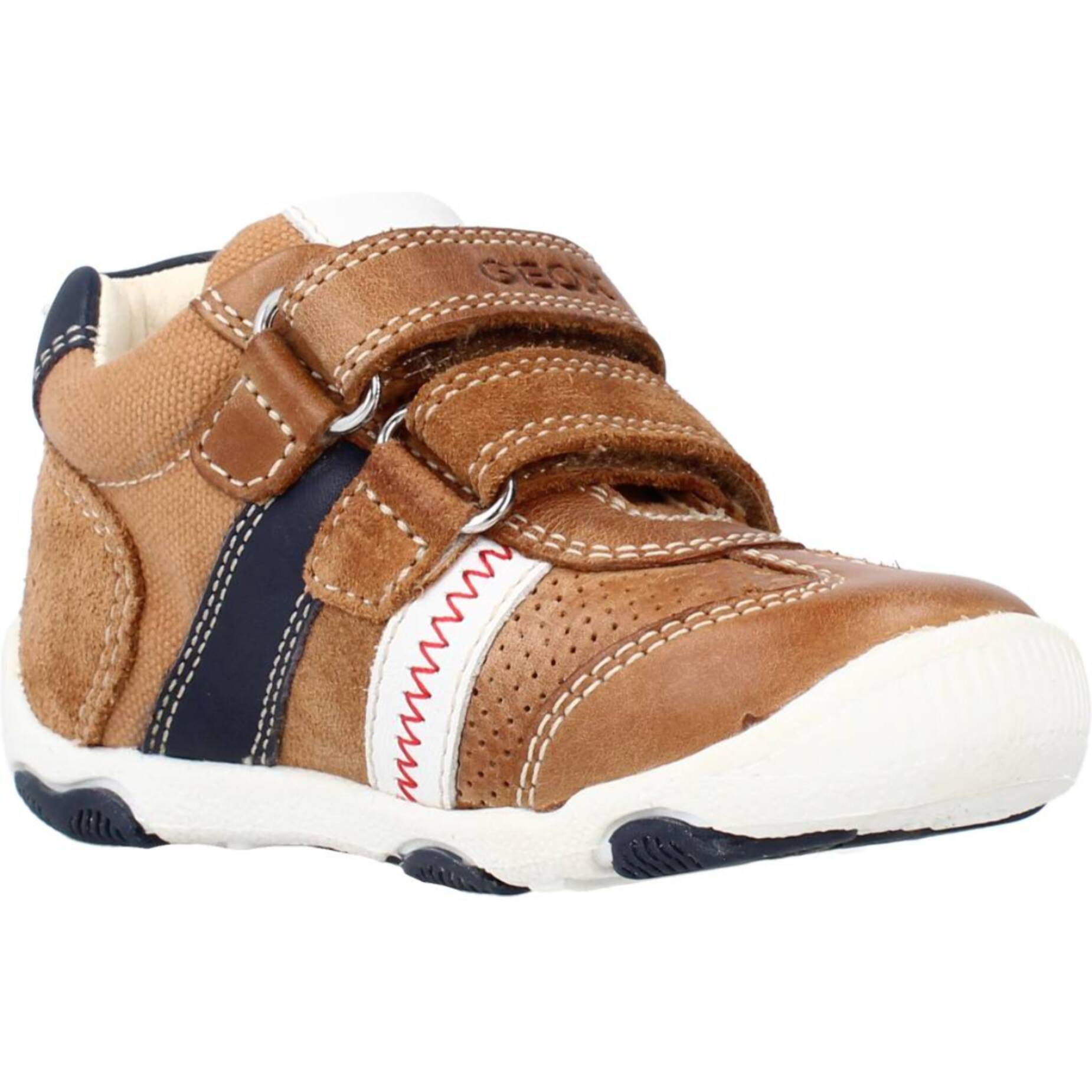 Zapatos Niño de la marca GEOX  modelo B N.BALU B. A MARRON