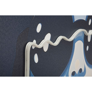 STAMPA C/LED SU TELA CECILLE CM 80X4X120