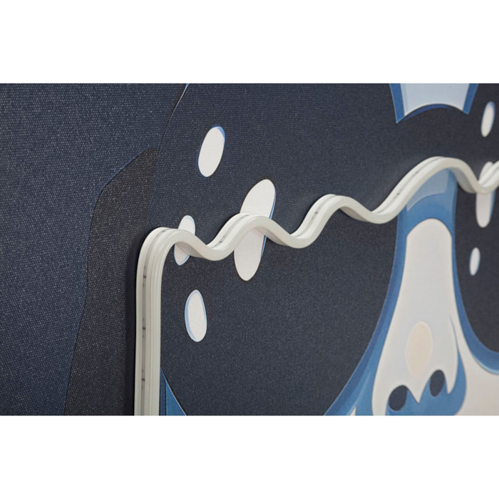 STAMPA C/LED SU TELA CECILLE CM 80X4X120