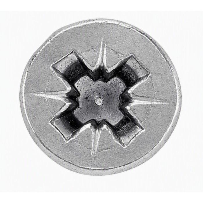 Vis à tôle tête fraisée pozidrive forme C - Inox A2 - Ø 4,8 x 50 mm - BTE 200 - ACTON - 624084.8X50