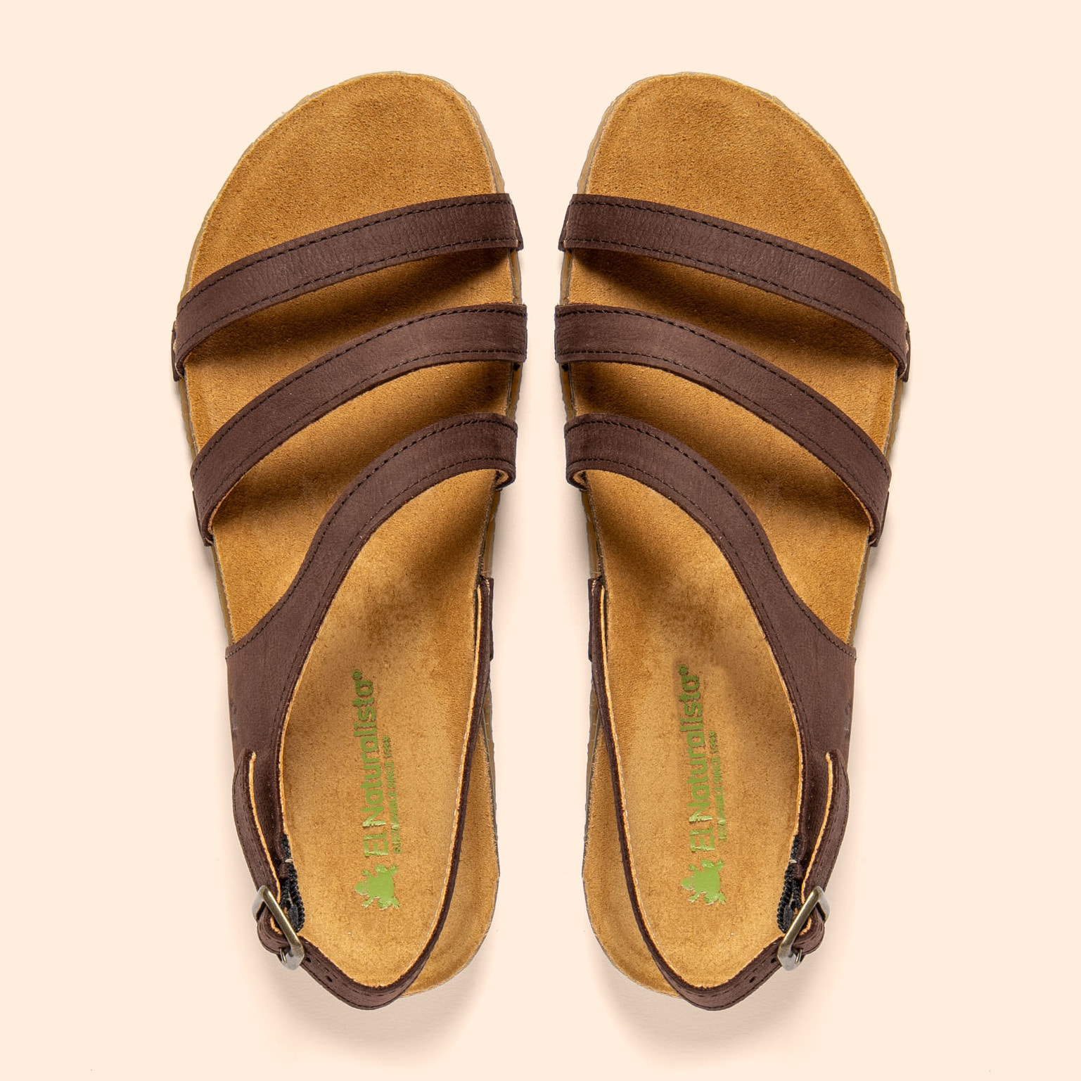 Sandalias N5811 PLEASANT BROWN/PANGLAO color Brown