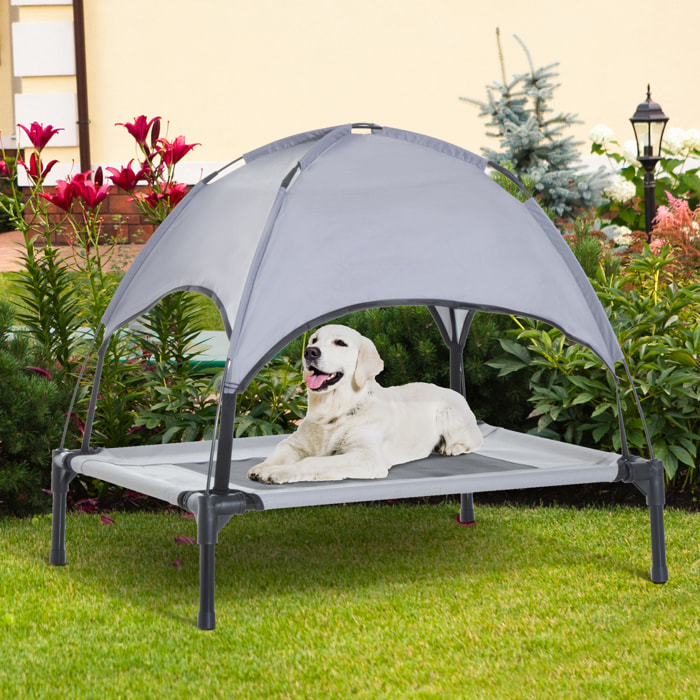 Lit pour chien chat sur pieds + parasol + sac de transport