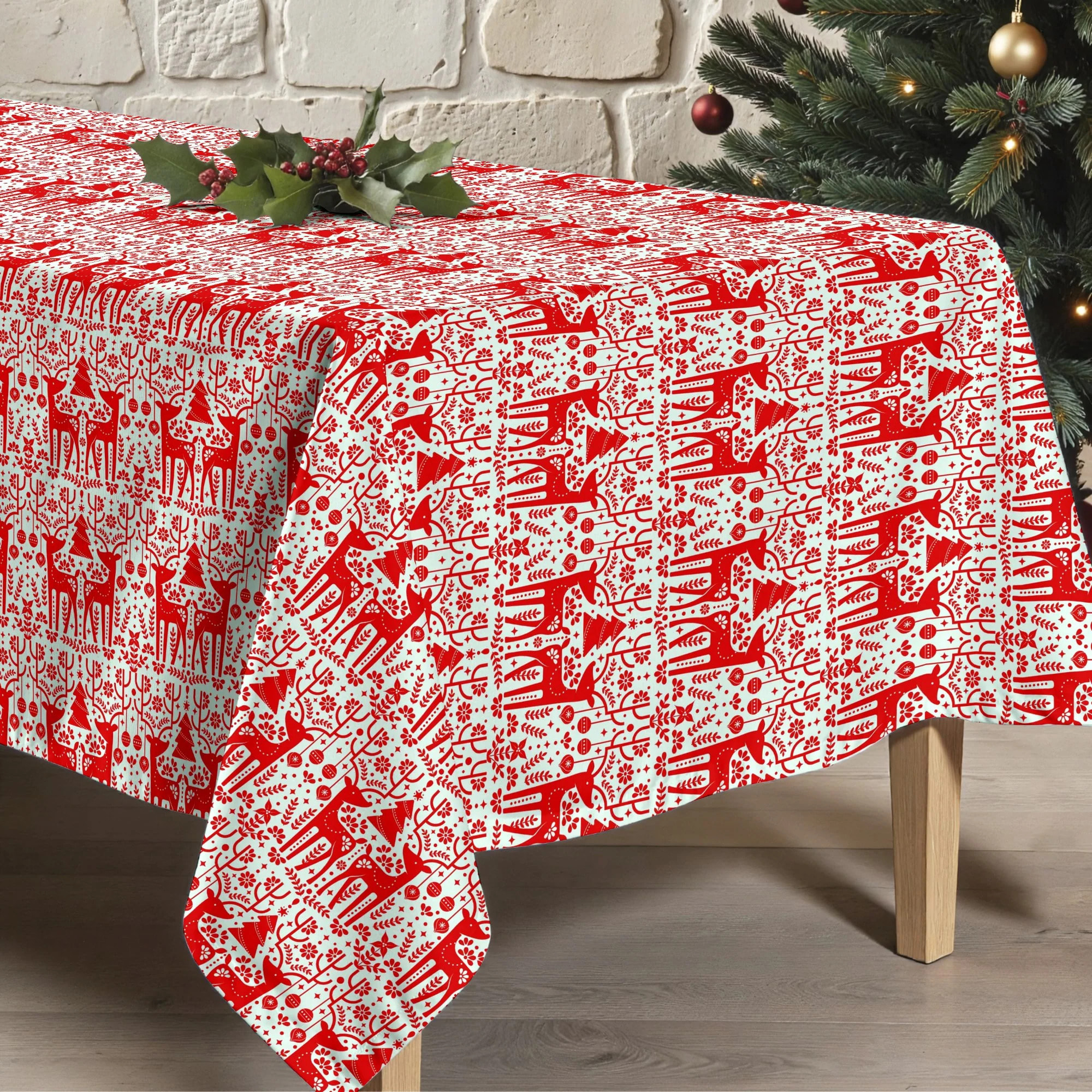 Nappe en résine Anti-tâches Merry Christmas 21