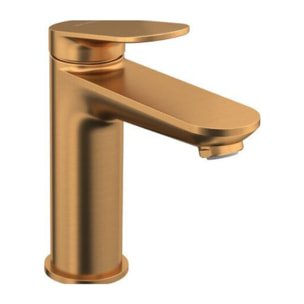 Mitigeur lavabo DUVARIT Wave M sans vidage bronze brossé
