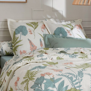 Parure de couette au style nature - Vert