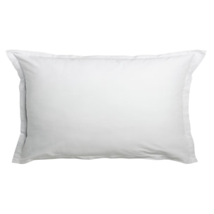Lot de 2 taies 100% coton 57fils cerise