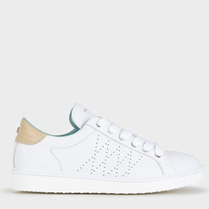 ZAPATO CON CORDONES HOMBRE P01 DE PIEL BLANCO ARENA