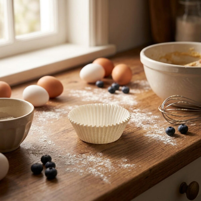 Lot de 100 moules à muffin en papier 7 cm Zenker Smart Pastry