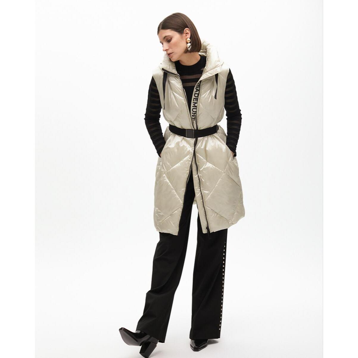 Gilet Imbottito con Cappuccio