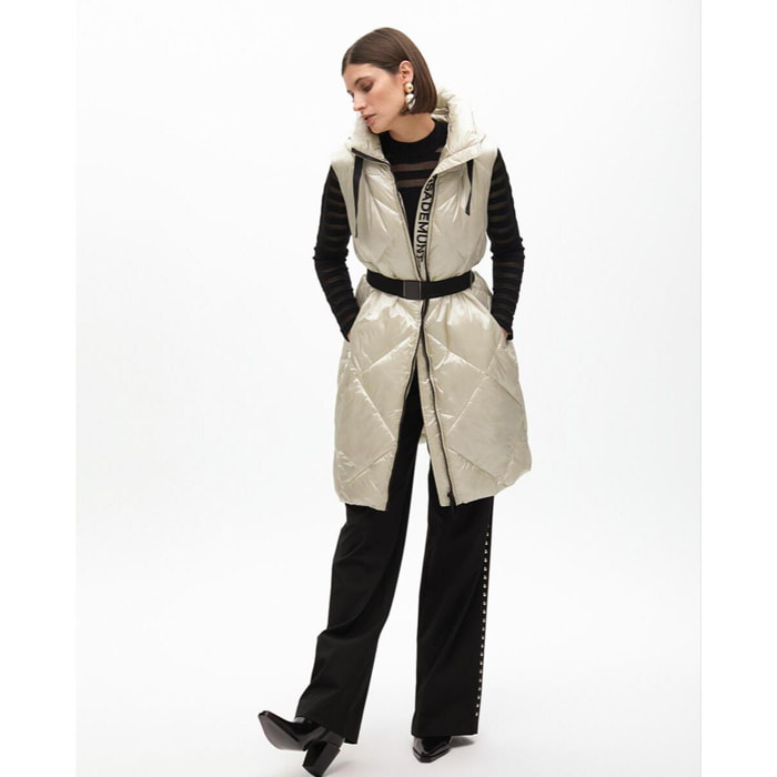 Gilet Imbottito con Cappuccio