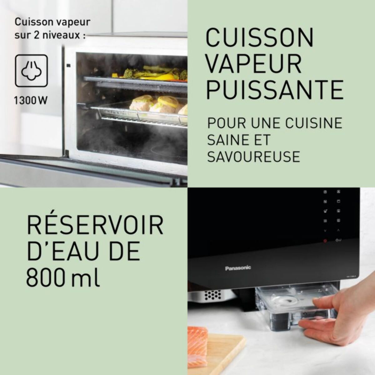 Micro ondes combiné PANASONIC NN-CS88LBEPG