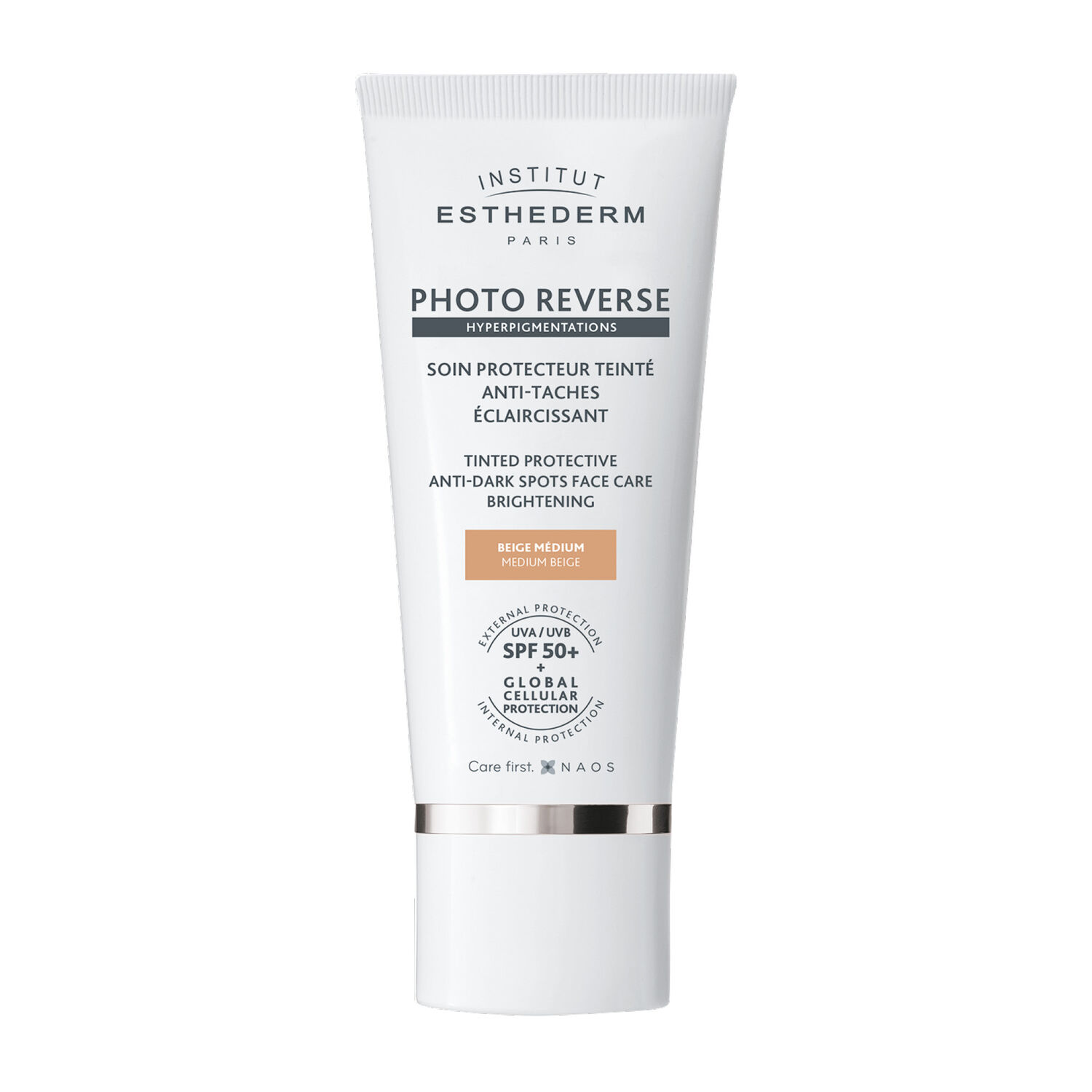 Photo Reverse - Soin Protecteur Éclaircissant Anti-Tâches - Teinté Beige Medium 50 ml