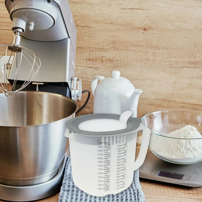 Verre mélangeur et doseur en plastique de 1,4 litre Dr.Oetker