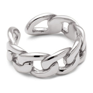 Anillo Chunky Eslabón Acero