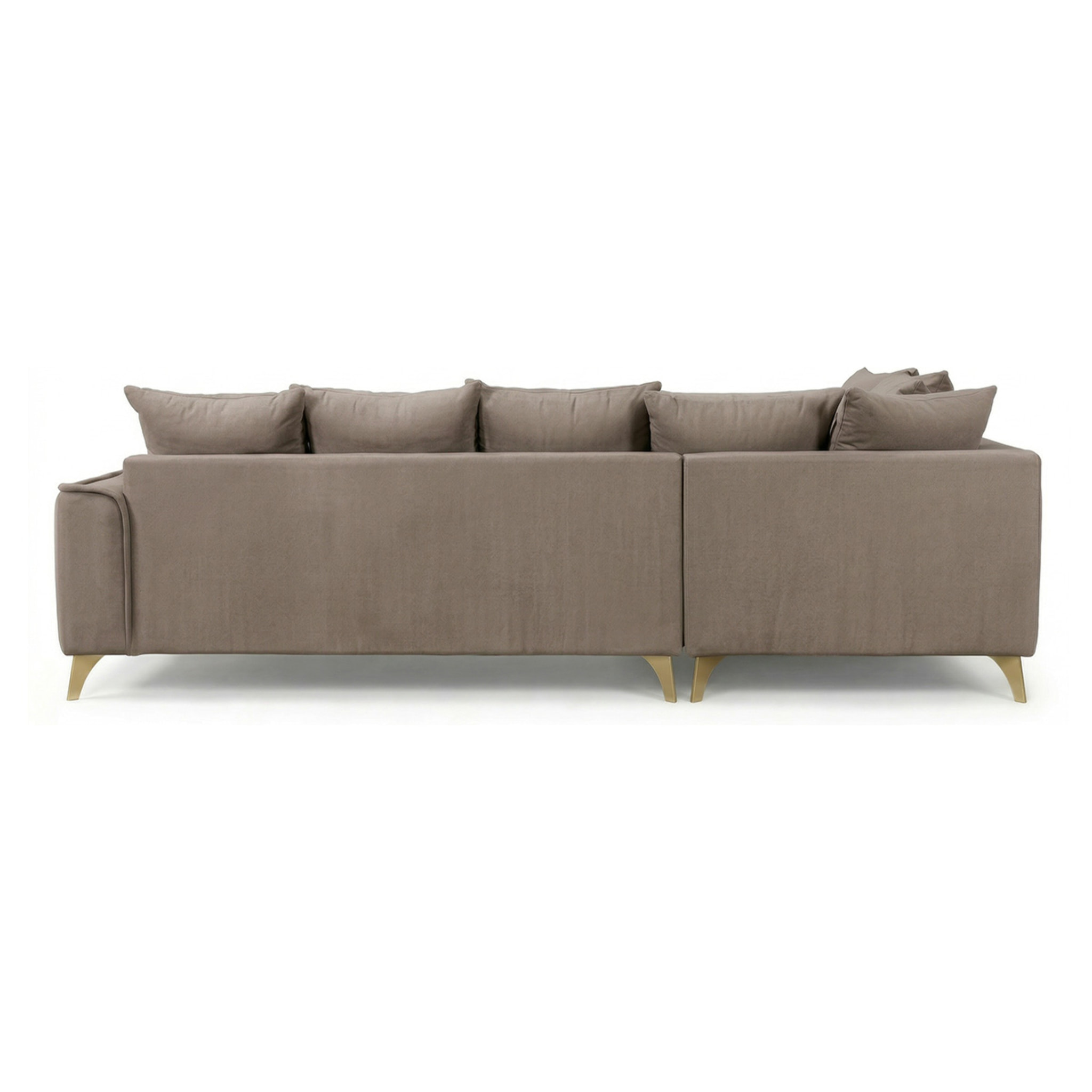 Canapé Tissu Angle Droit Altamo - 4 Places