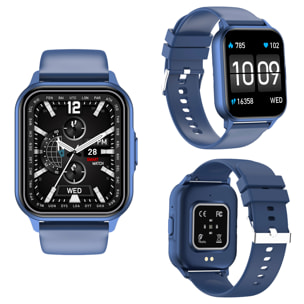 Smartwatch ZW36 con notificaciones de Apps, varios modos deportivos. Monitor de tensión y oxígeno, termómetro.