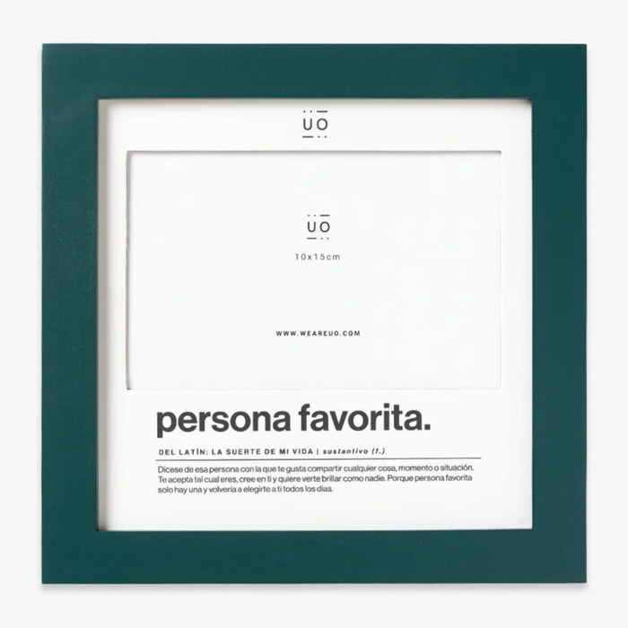 Marco fotos "Persona favorita"
