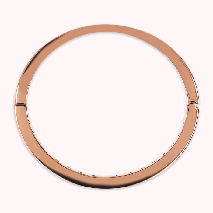 Bracciale Rigido Smaltato Nero