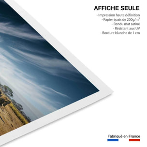 Affiche animaux éléphantfamily Affiche seule